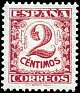Spain 1936 Numbers 2 CTS Auburn Edifil 803. España 803. Uploaded by susofe